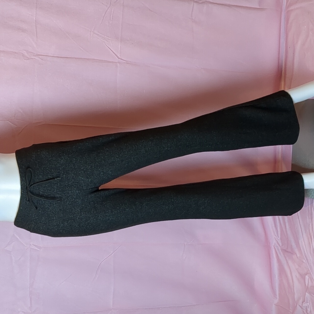 Calzedonia Gray Anthracite Melange Bootcut Lounge Sweatpants size Medium